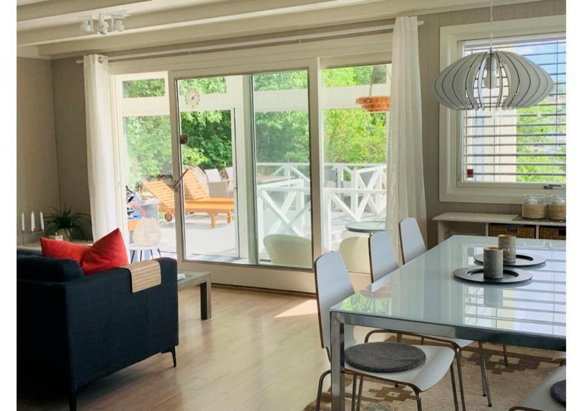 Renovated Sea Facing Cottage On The Eidanger Fjord Porsgrunn Bagian luar foto