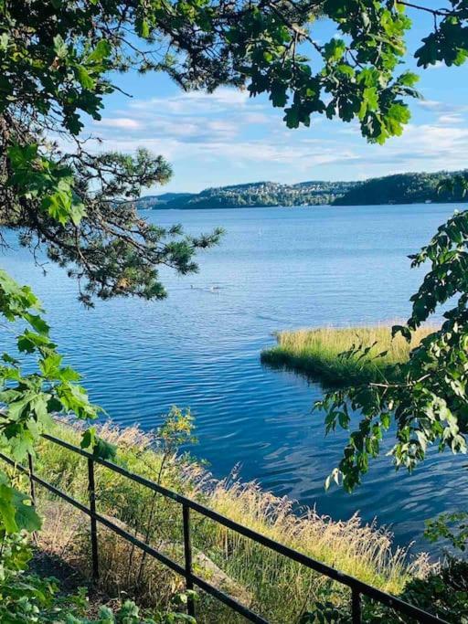 Renovated Sea Facing Cottage On The Eidanger Fjord Porsgrunn Bagian luar foto