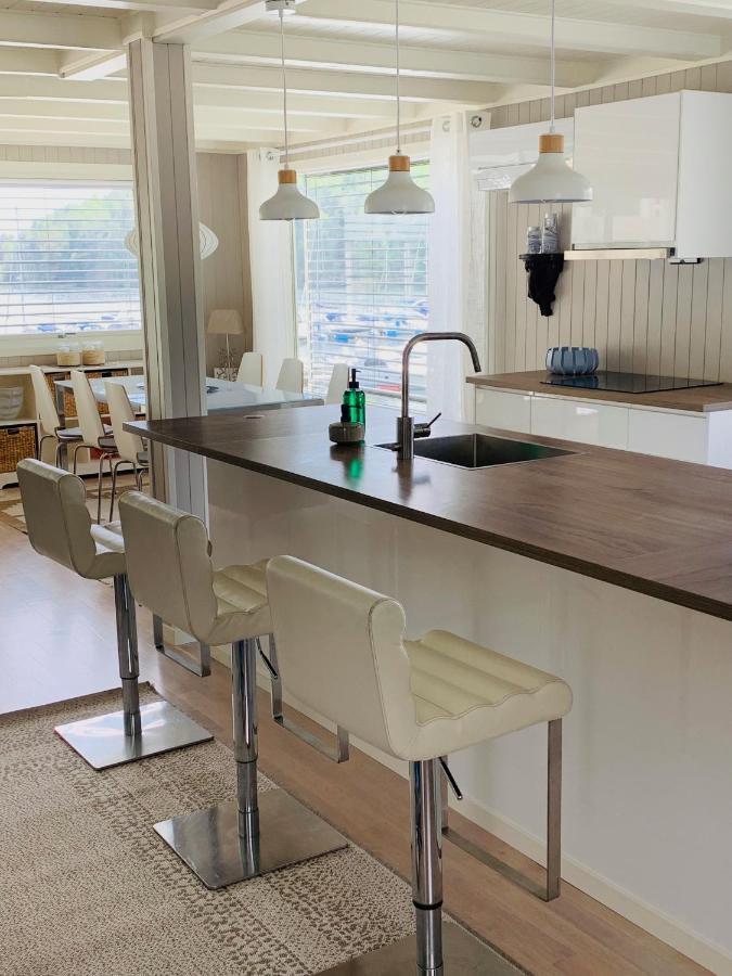 Renovated Sea Facing Cottage On The Eidanger Fjord Porsgrunn Bagian luar foto